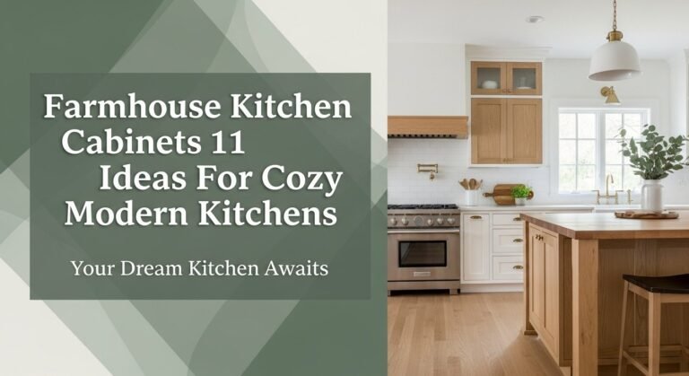 Farmhouse Kitchen Cabinets 11 Ideas For Cozy Modern Kitchens 3 Farmhouse Kitchen Cabinets 11 Ideas For Cozy Modern Kitchens
