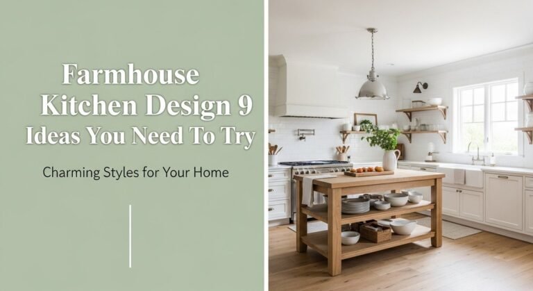 Farmhouse Kitchen Design 9 Ideas You Need To Try [year]