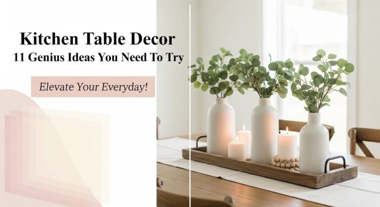 Kitchen Table Decor 11 Genius Ideas You Need To Try 6 Kitchen Table Decor 11 Genius Ideas You Need To Try