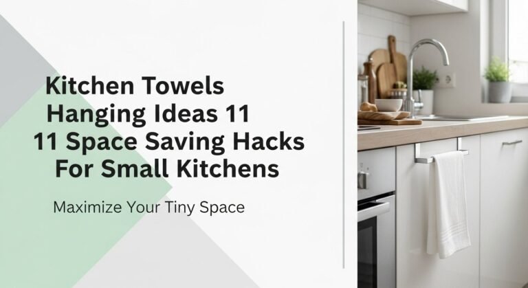 Kitchen Towels Hanging Ideas 11 Space Saving Hacks For Small Kitchens 3 Kitchen Towels Hanging Ideas 11 Space Saving Hacks For Small Kitchens