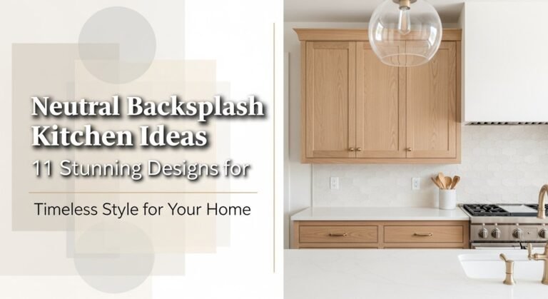 Neutral Backsplash Kitchen Ideas 11 Stunning Designs for [year]