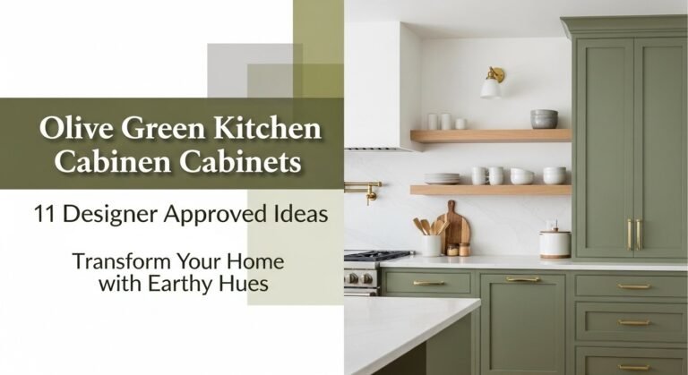 Olive Green Kitchen Cabinets 11 Designer Approved Ideas for [year]