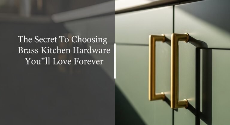The Secret To Choosing Brass Kitchen Hardware You'Ll Love Forever 6 The Secret To Choosing Brass Kitchen Hardware You'll Love Forever