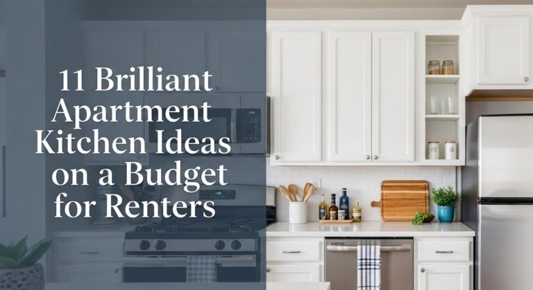 11 Brilliant Apartment Kitchen Ideas On A Budget For Renters 1 11 Brilliant Apartment Kitchen Ideas on a Budget for Renters