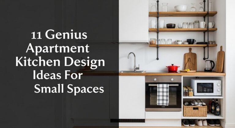 11 Genius Apartment Kitchen Design Ideas For Small Spaces 5 11 Genius Apartment Kitchen Design Ideas For Small Spaces