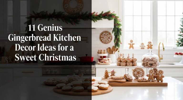 11 Genius Gingerbread Kitchen Decor Ideas for a Sweet Christmas [year]