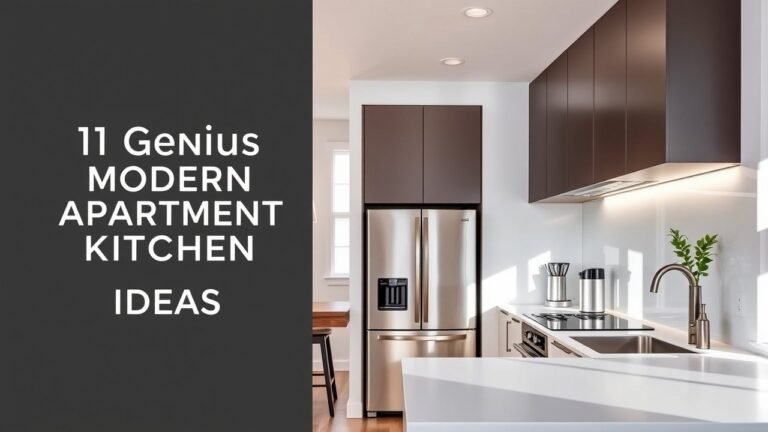11 Genius Modern Apartment Kitchen Ideas For [year]