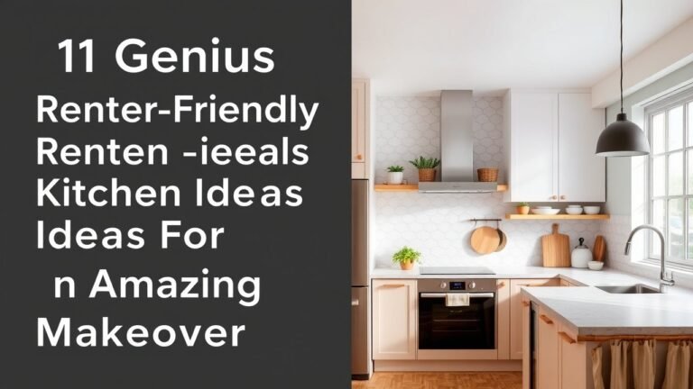 11 Genius Renter Friendly Kitchen Ideas For An Amazing Makeover 1 11 Genius Renter Friendly Kitchen Ideas For An Amazing Makeover
