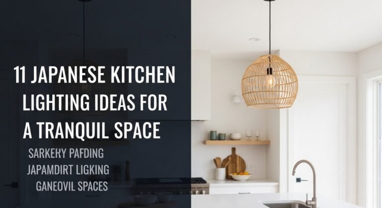 11 Japanese Kitchen Lighting Ideas For A Tranquil Space 8 11 Japanese Kitchen Lighting Ideas for a Tranquil Space
