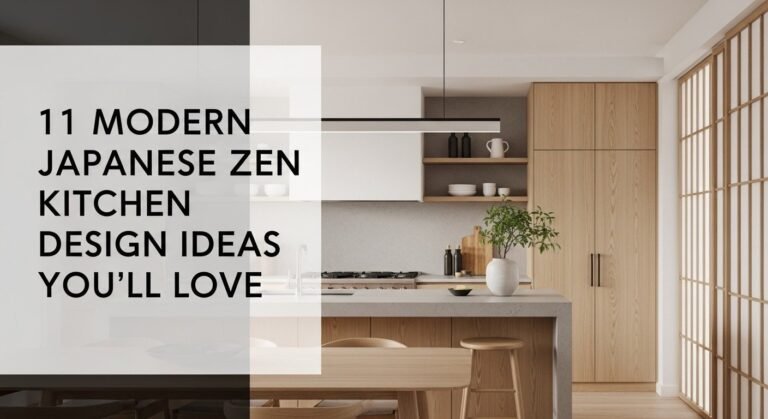 11 Modern Japanese Zen Kitchen Design Ideas You'Ll Love 4 11 Modern Japanese Zen Kitchen Design Ideas You'll Love