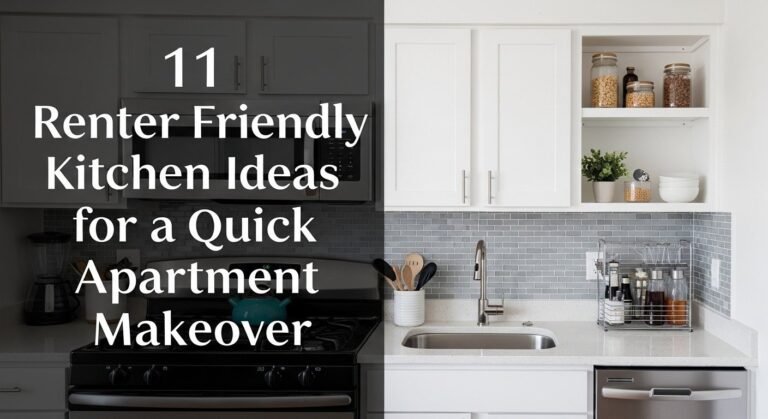 11 Renter Friendly Kitchen Ideas for a Quick Apartment Makeover
