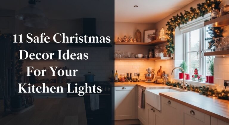 11 Safe Christmas Decor Ideas For Your Kitchen Lights [year]