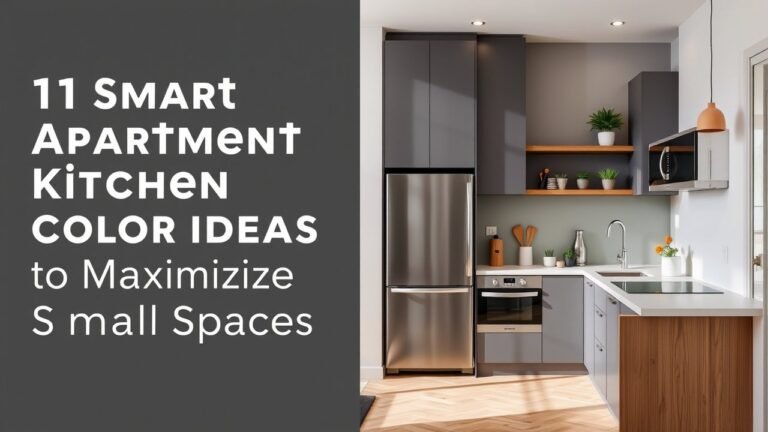 11 Smart Apartment Kitchen Color Ideas To Maximize Small Spaces 6 11 Smart Apartment Kitchen Color Ideas to Maximize Small Spaces