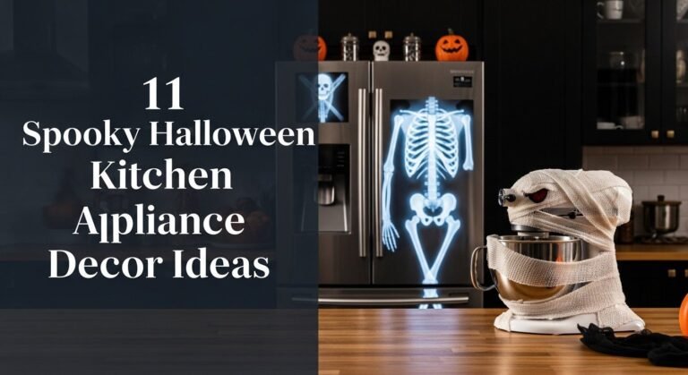 11 Spooky Halloween Kitchen Appliance Decor Ideas for [year]