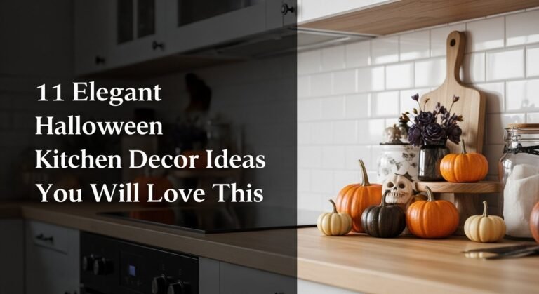 11 Elegant Halloween Kitchen Decor Ideas You Will Love This [year]