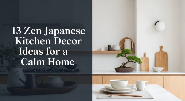 13 Zen Japanese Kitchen Decor Ideas For A Calm Home 6 13 Zen Japanese Kitchen Decor Ideas for a Calm Home