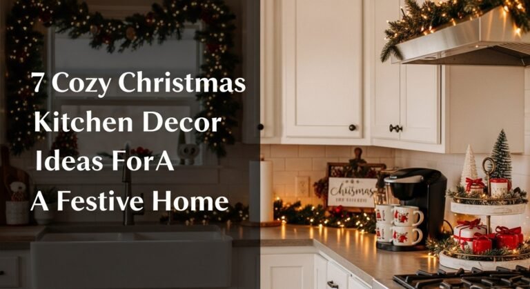 7 Cozy Christmas Kitchen Decor Ideas For A Festive Home [year]