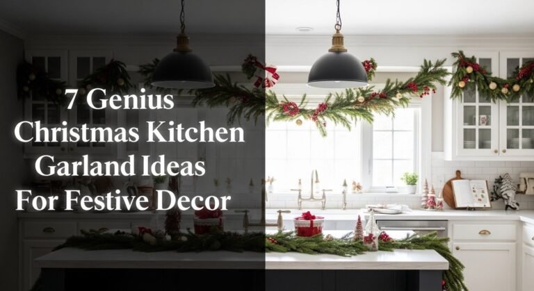 7 Genius Christmas Kitchen Garland Ideas For Festive Decor