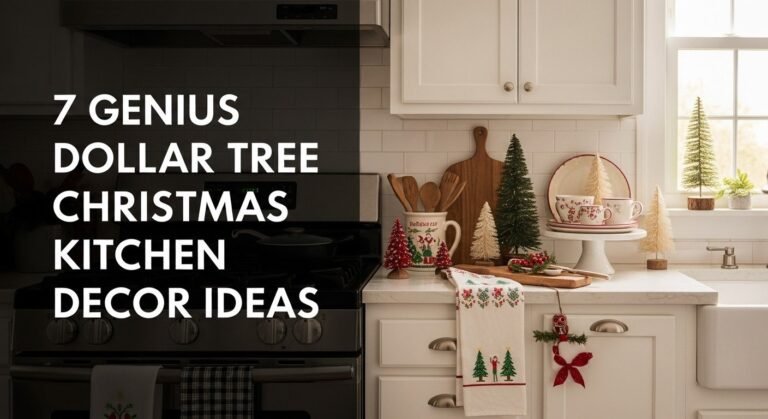 7 Genius Dollar Tree Christmas Kitchen Decor Ideas 3 7 Genius Dollar Tree Christmas Kitchen Decor Ideas