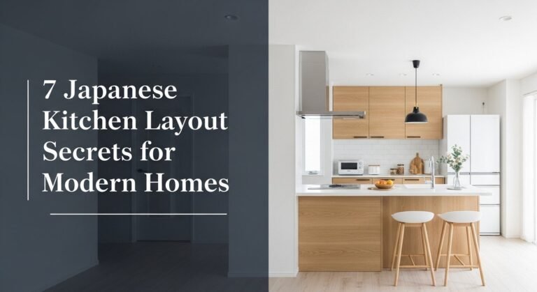7 Japanese Kitchen Layout Secrets For Modern Homes 2 7 Japanese Kitchen Layout Secrets for Modern Homes