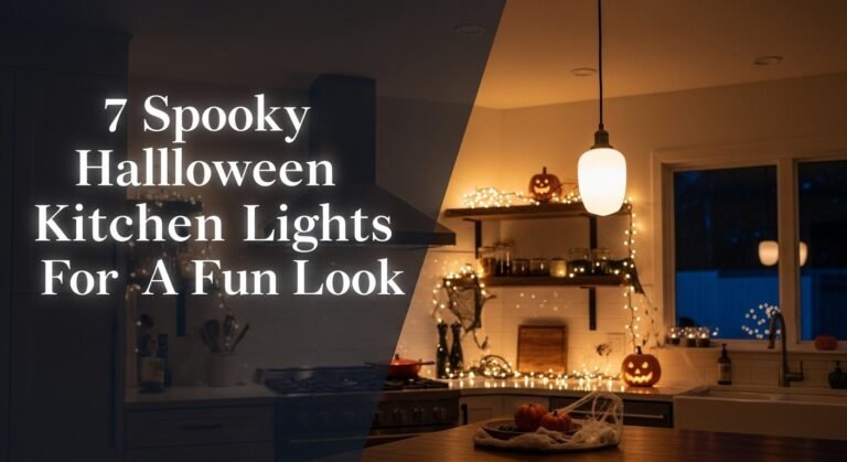 7 Spooky Halloween Kitchen Lights Ideas For A Fun Look