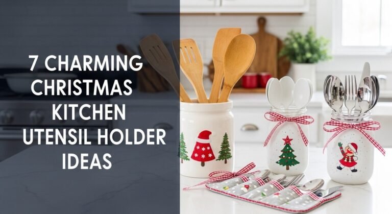 7 Charming Christmas Kitchen Utensil Holder Ideas for [year]