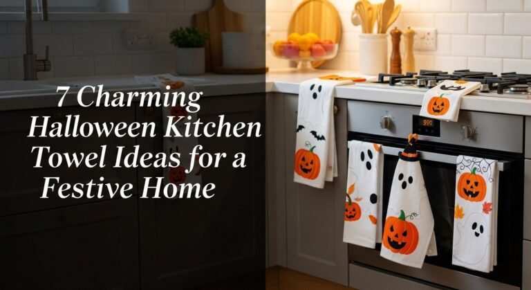 7 Charming Halloween Kitchen Towel Ideas For A Festive Home 7 7 Charming Halloween Kitchen Towel Ideas for a Festive Home