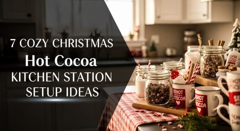 7 Cozy Christmas Hot Cocoa Kitchen Station Setup Ideas 8 7 Cozy Christmas Hot Cocoa Kitchen Station Setup Ideas