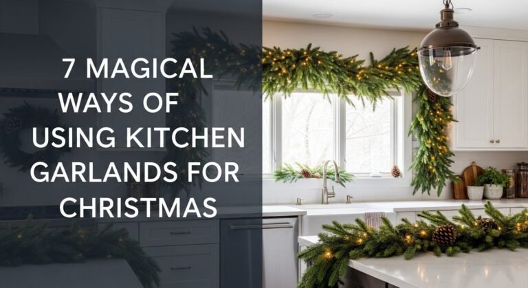 7 Magical Ways of Using Kitchen Garlands for Christmas [year]