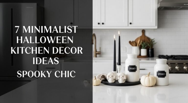 7 Minimalist Halloween Kitchen Decor Ideas Spooky Chic [year]