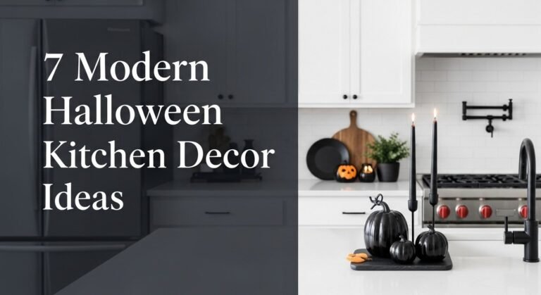 7 Modern Halloween Kitchen Decor Ideas for [year]