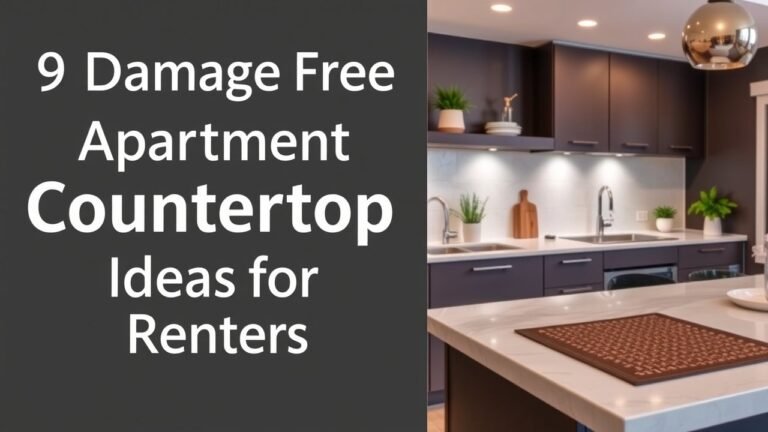 9 Damage Free Apartment Countertop Ideas For Renters 9 9 Damage Free Apartment Countertop Ideas for Renters