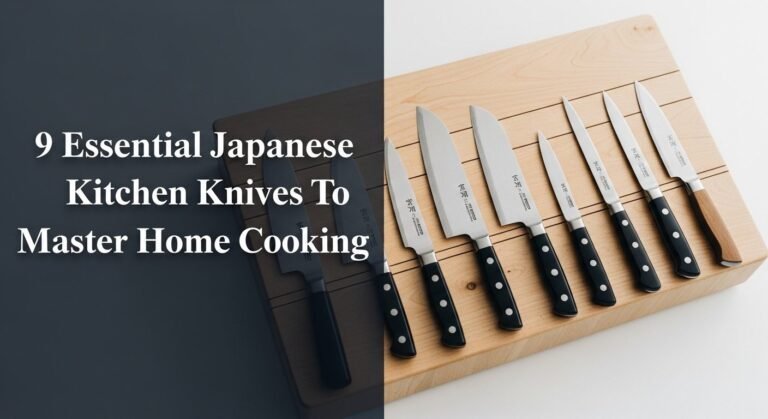 9 Essential Japanese Kitchen Knives To Master Home Cooking