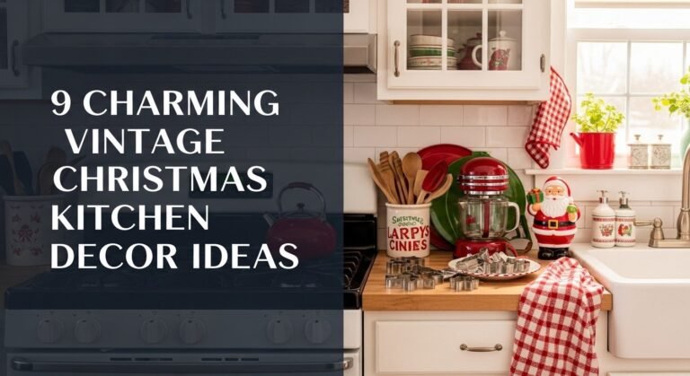 9 Charming Vintage Christmas Kitchen Decor Ideas [year]