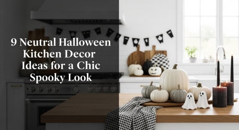 9 Neutral Halloween Kitchen Decor Ideas For A Chic Spooky Look 3 9 Neutral Halloween Kitchen Decor Ideas for a Chic Spooky Look