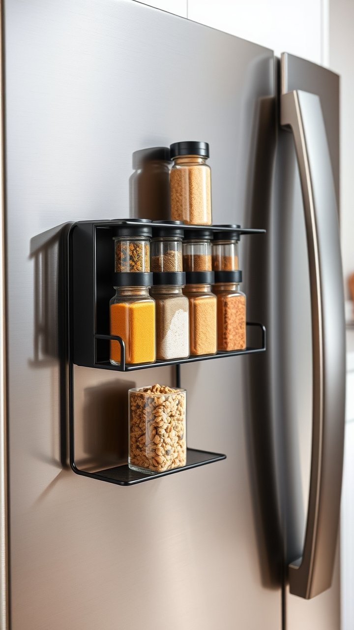 9 Brilliant Diy Apartment Kitchen Ideas That Are Damage Free 8 Cozy kitchen countertop at dusk, illuminated by warm wireless under-cabinet LED lights, marble effect counter, coffee station.