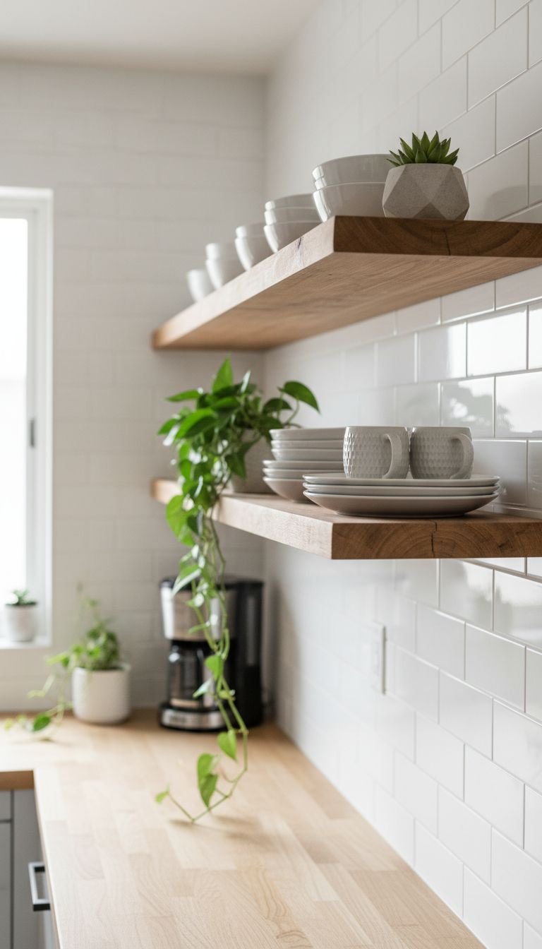 Top-down of a stainless steel workstation kitchen sink with integrated wooden cutting board, colander & fresh chopped vegetables.