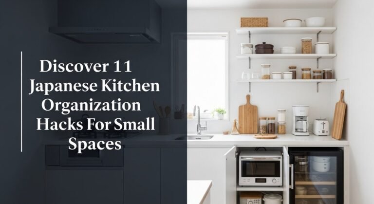 Discover 11 Japanese Kitchen Organization Hacks For Small Spaces 1 Discover 11 Japanese Kitchen Organization Hacks For Small Spaces