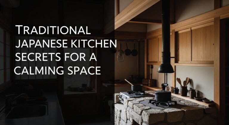 Traditional Japanese Kitchen Secrets For A Calming Space 3 Traditional Japanese Kitchen Secrets for a Calming Space