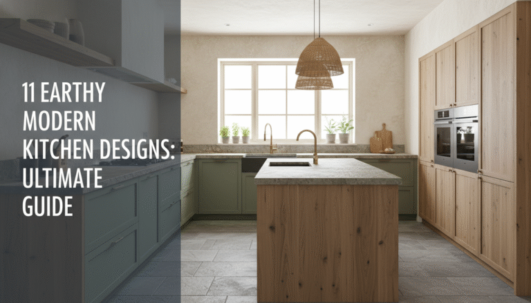 11 Earthy Modern Kitchen Designs: Ultimate Guide for [year]