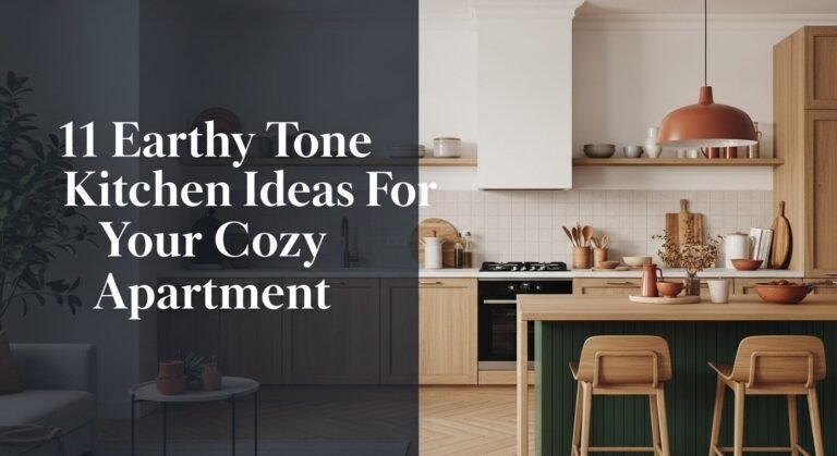 11 Earthy Tone Kitchen Ideas For Your Cozy Apartment 7 11 Earthy Tone Kitchen Ideas For Your Cozy Apartment