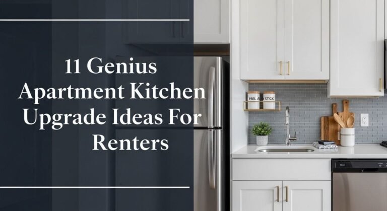 11 Genius Apartment Kitchen Upgrade Ideas For Renters