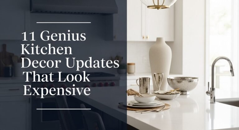 11 Genius Kitchen Decor Updates That Look Expensive
