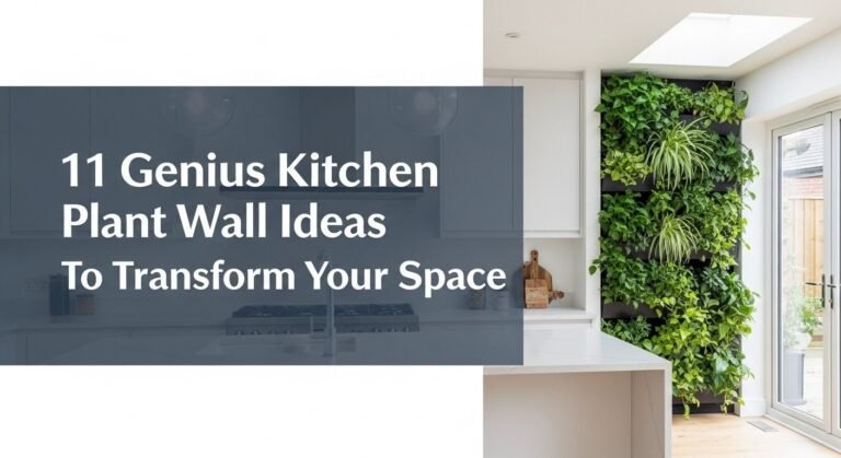 11 Genius Kitchen Plant Wall Ideas To Transform Your Space