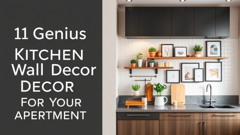 11 Genius Kitchen Wall Decor Ideas For Your Apartment