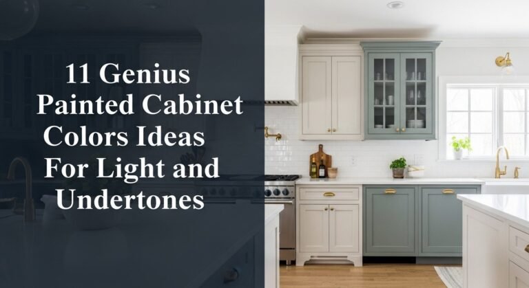 11 Genius Painted Cabinet Colors Ideas For Light and Undertones [year]