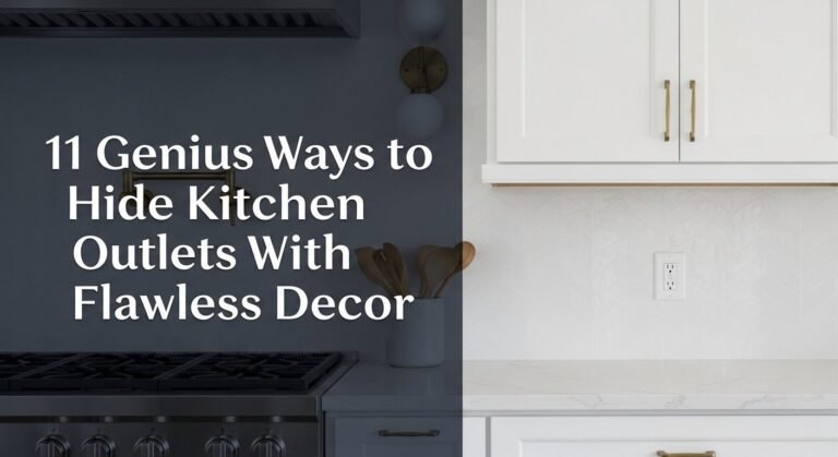 11 Genius Ways to Hide Kitchen Outlets With Flawless Decor