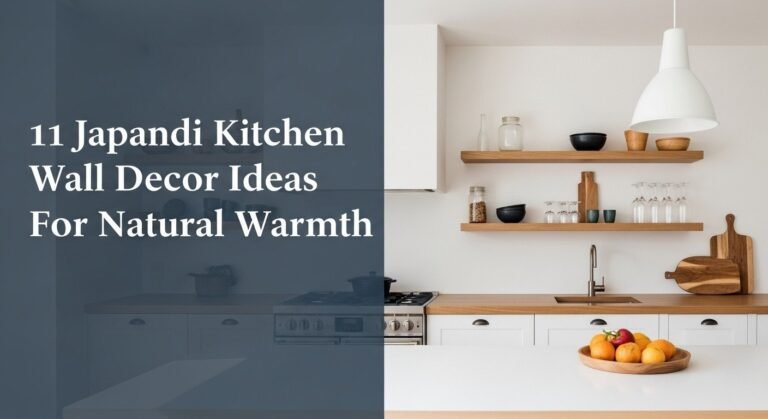11 Japandi Kitchen Wall Decor Ideas For Natural Warmth