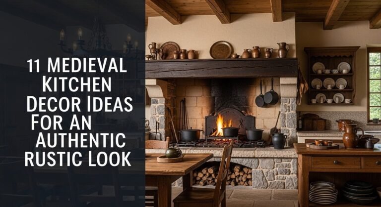 11 Medieval Kitchen Decor Ideas For An Authentic Rustic Look