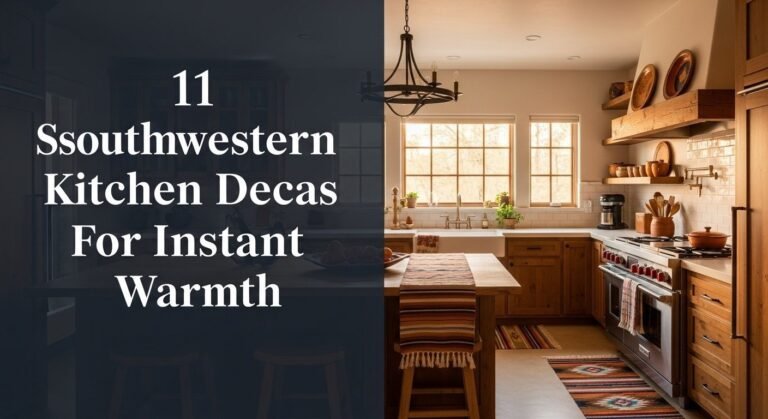 11 Southwestern Kitchen Decor Ideas For Instant Warmth